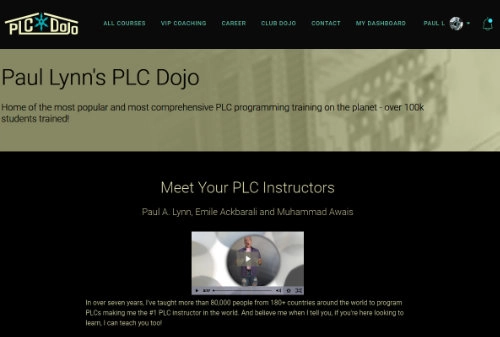 PLC Dojo website